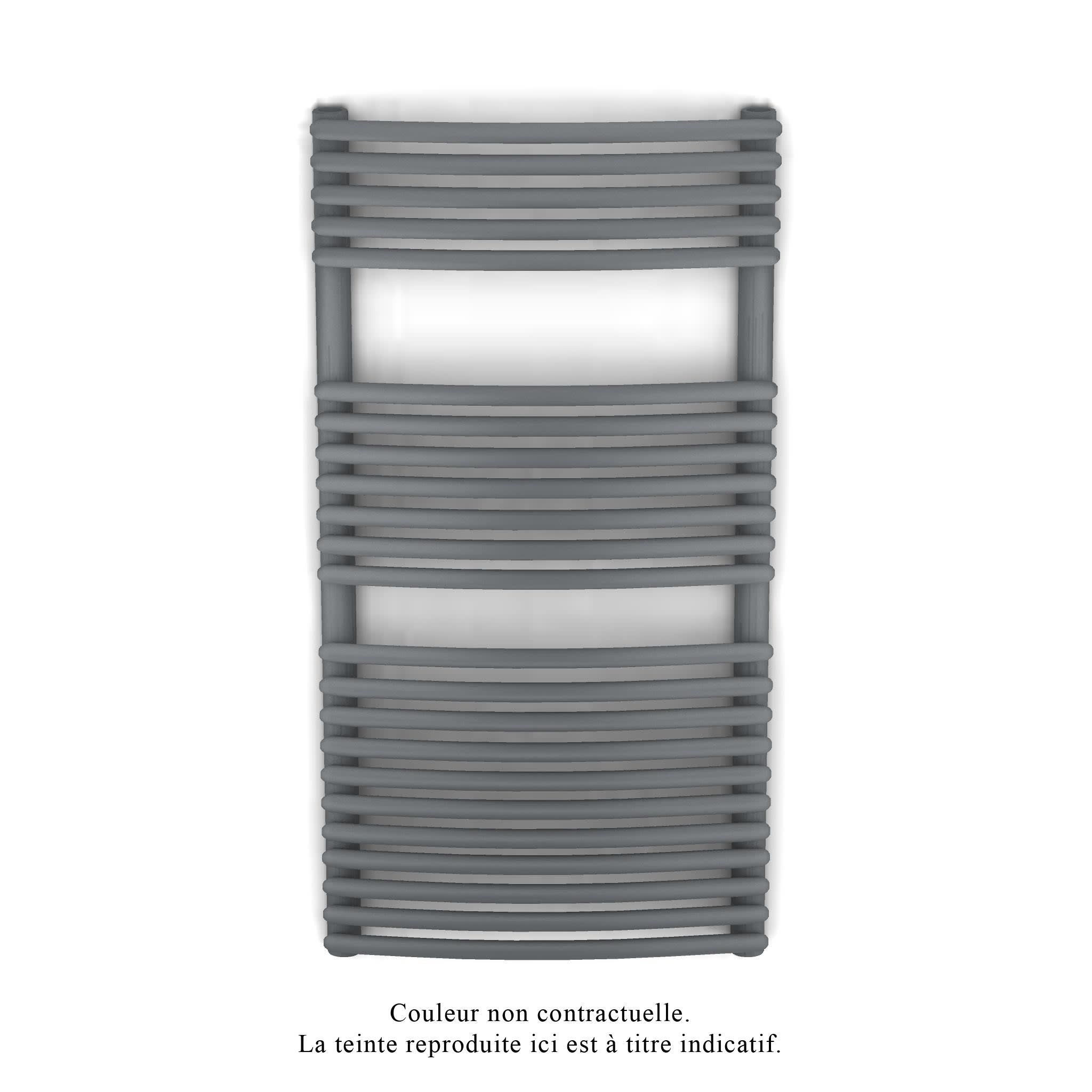 Acova - Kéva Spa EL cintré, régulation IHD, Anthracite, 500W, H 934 mm / L 500 mm