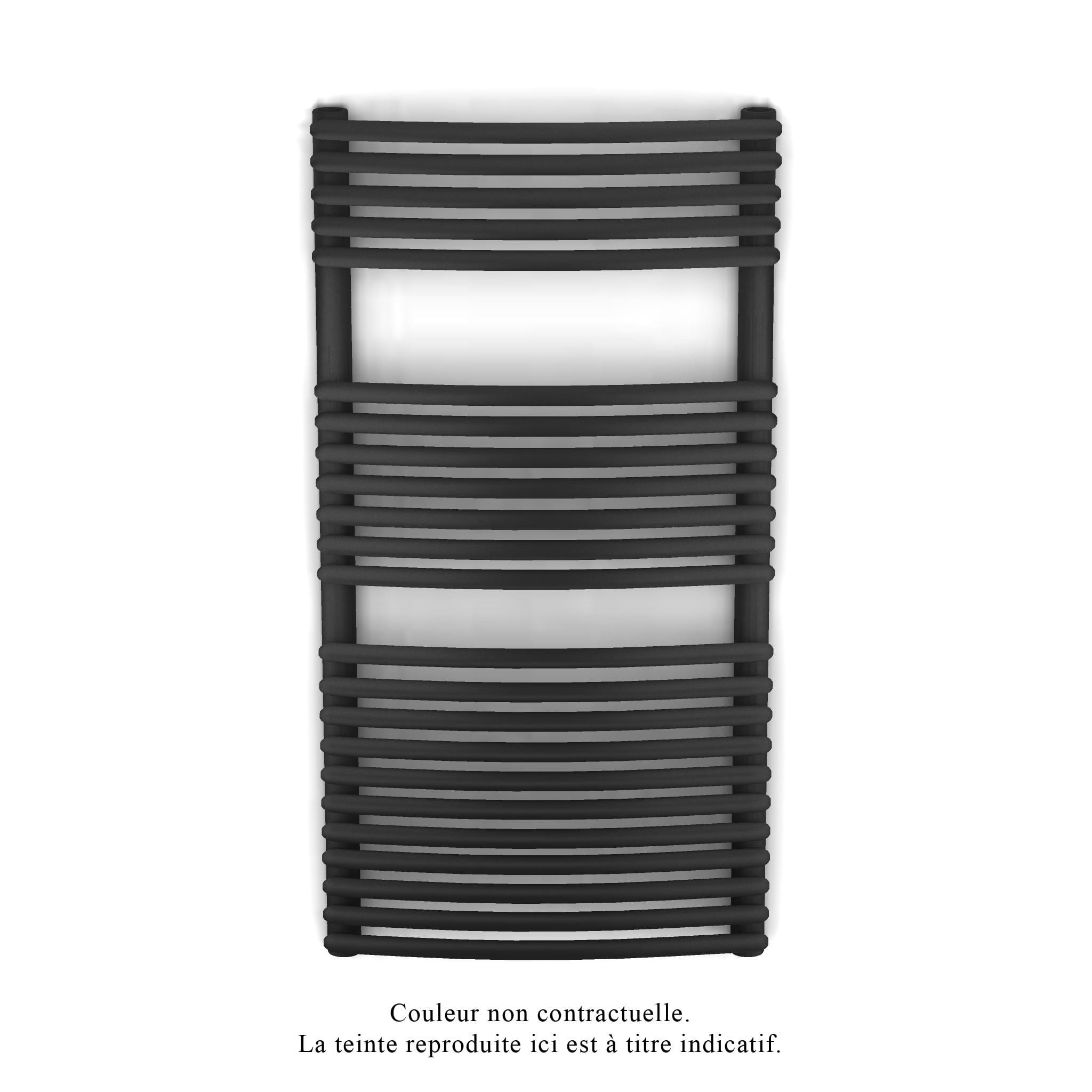 Acova - Kéva Spa EL cintré, régulation IHD, Black Quartz, 500W, H 934 mm / L 500 mm
