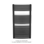 Acova - Kéva Spa EL cintré, régulation IHD, Black Quartz, 500W, H 934 mm / L 500 mm