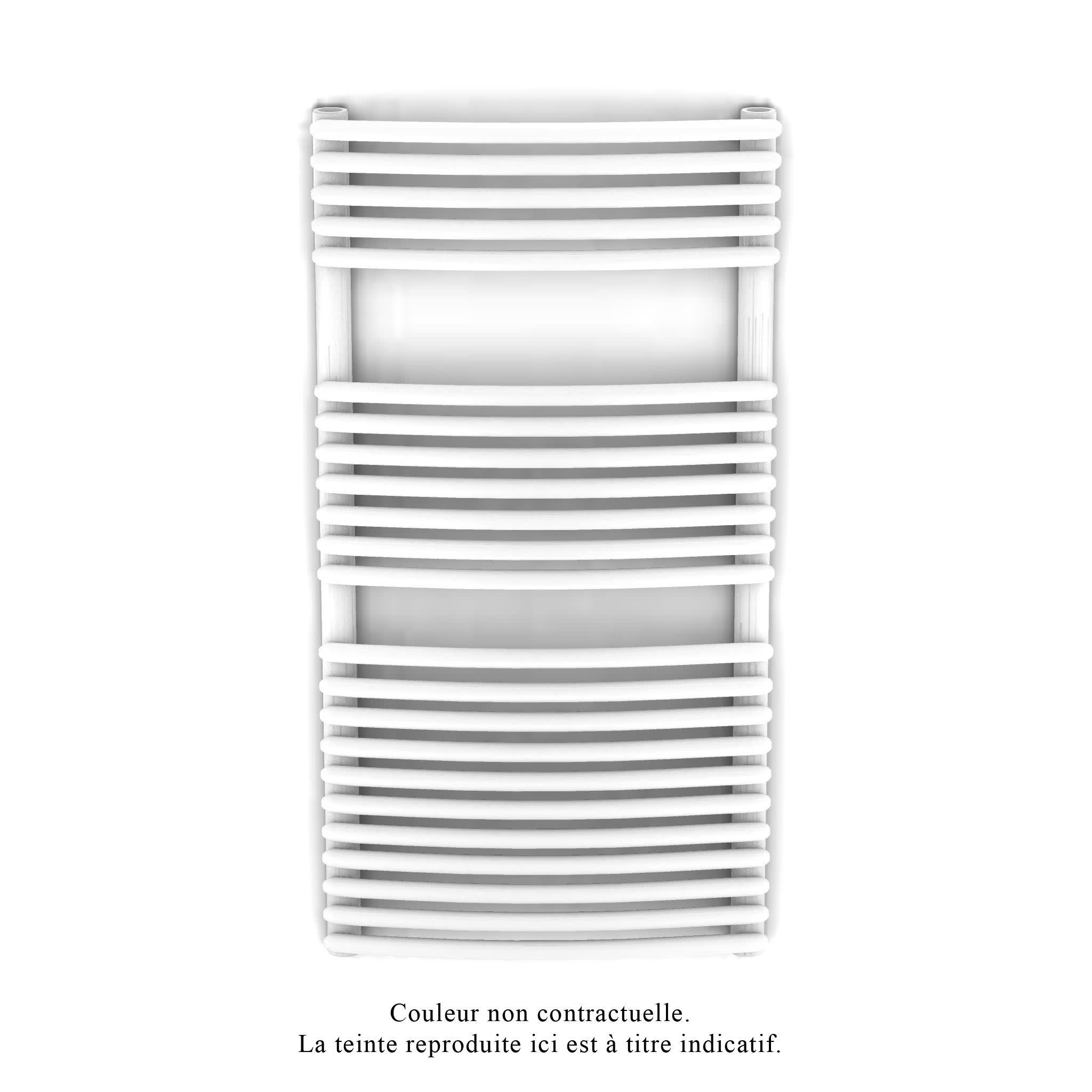 Acova - Kéva Spa EL cintré, régulation IHD, White Matt, 500W, H 934 mm / L 500 mm