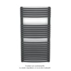 Acova - Kéva Spa EL cintré, régulation IHD, Black Matt, 500W, H 934 mm / L 500 mm