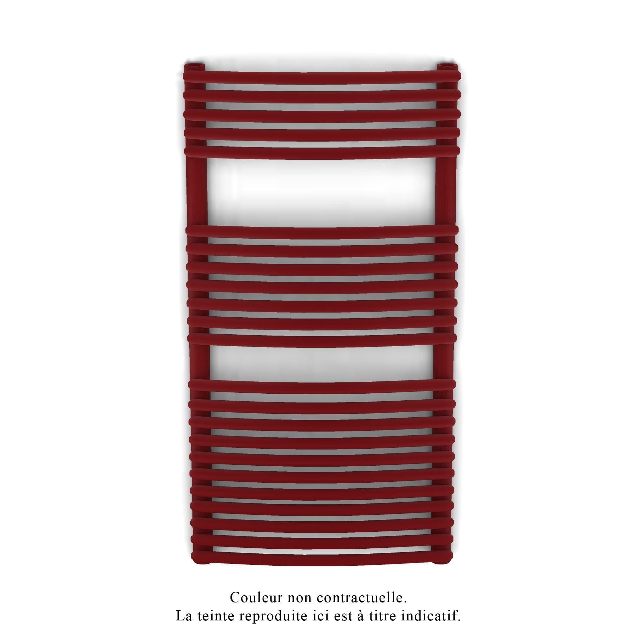 Acova - Kéva Spa EL cintré, régulation IHD, Ruby Red, 500W, H 934 mm / L 500 mm