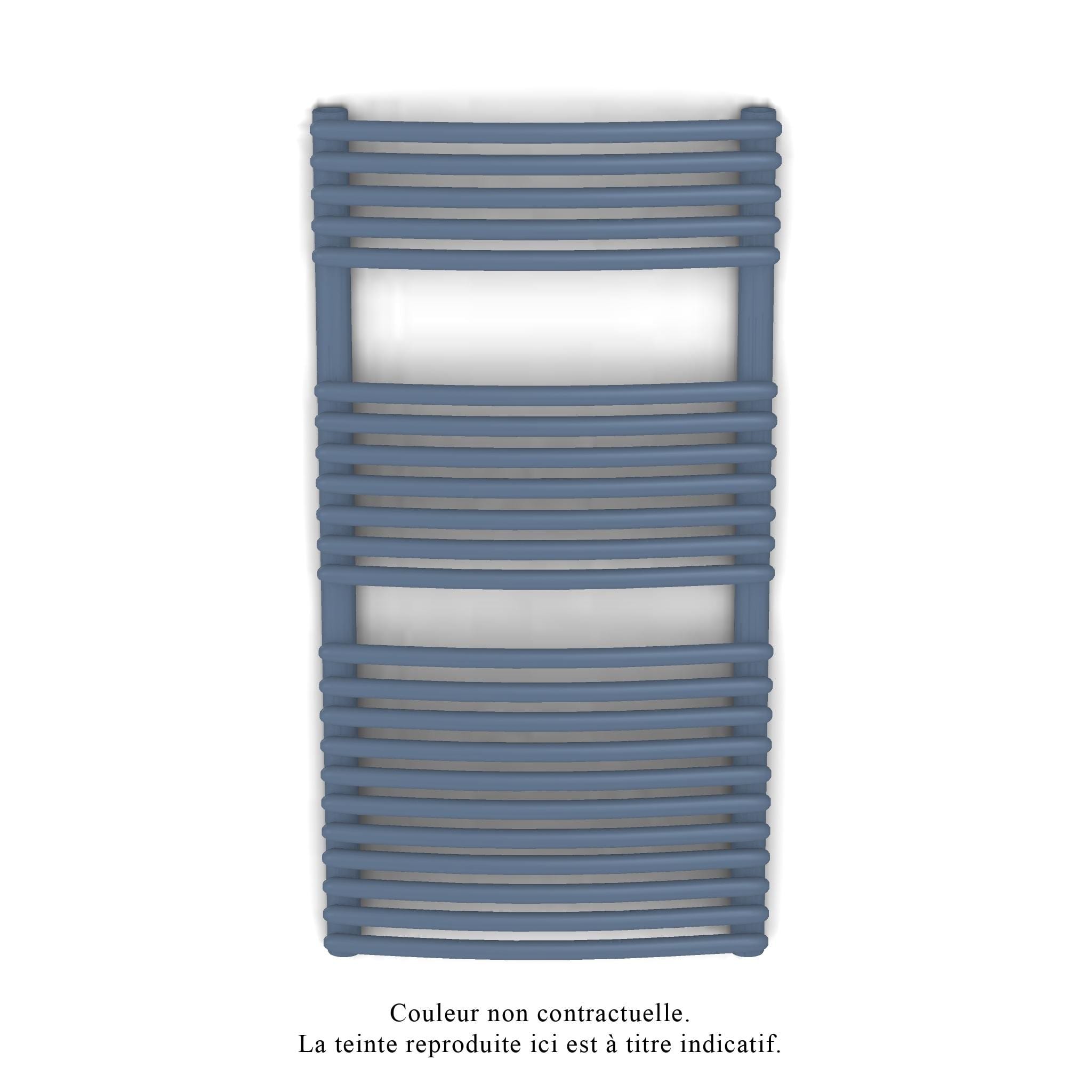 Acova - Kéva Spa EL cintré, régulation IHD, Pigeon Blue, 500W, H 934 mm / L 500 mm