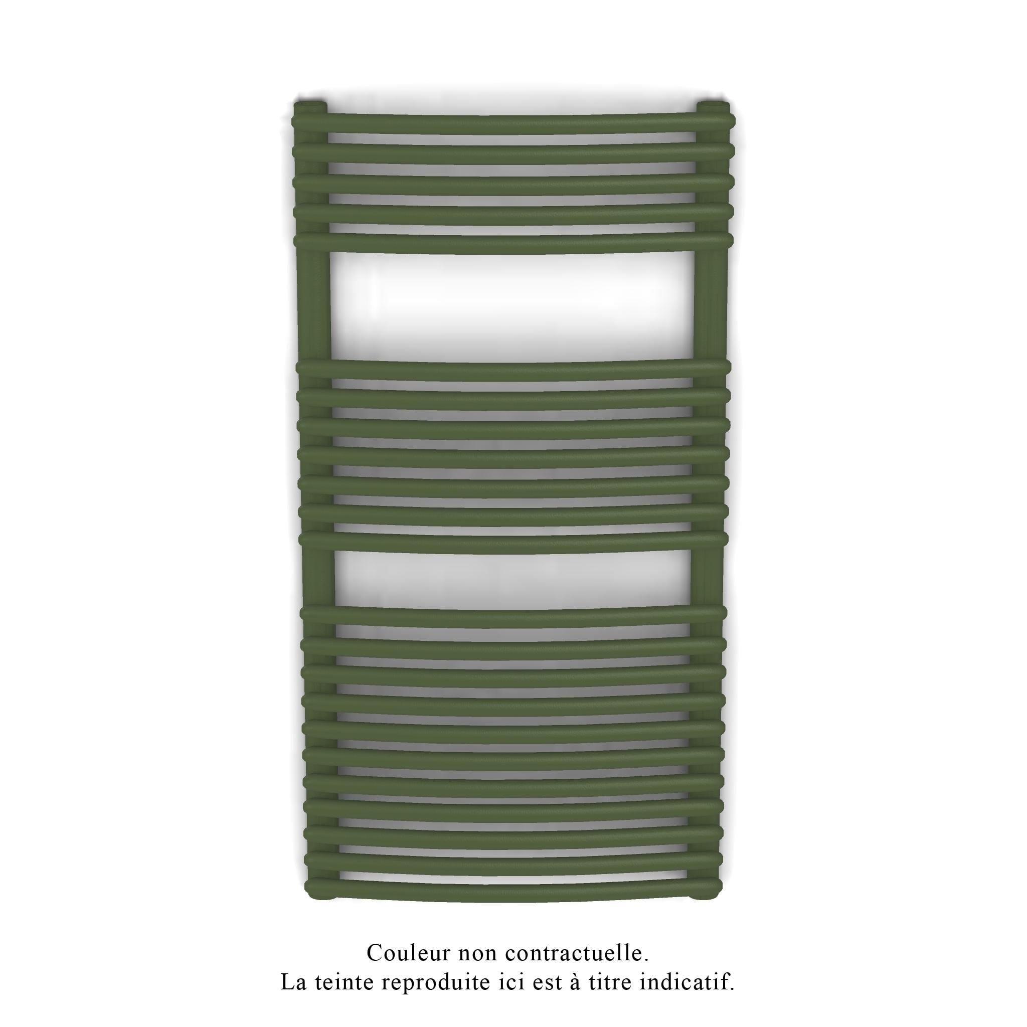 Acova - Kéva Spa EL cintré, régulation IHD, Olive Green, 500W, H 934 mm / L 500 mm