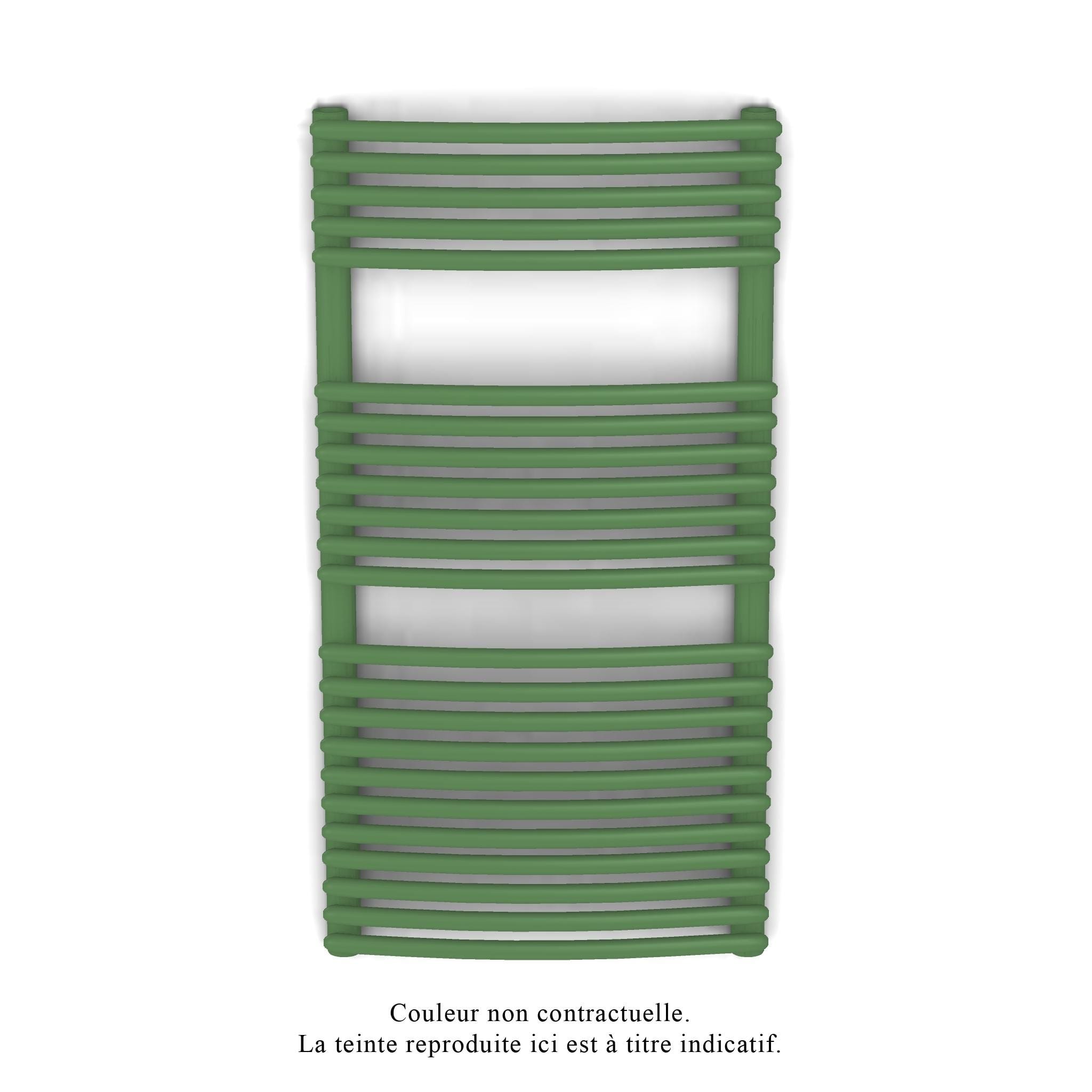 Acova - Kéva Spa EL cintré, régulation IHD, Reseda Green, 500W, H 934 mm / L 500 mm
