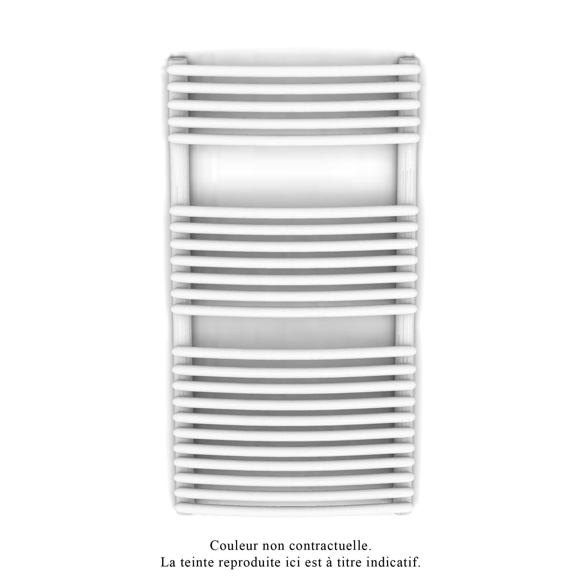 Acova - Kéva Spa EL cintré, régulation IHD, Blanc RAL 9016, 500W, H 934 mm / L 500 mm