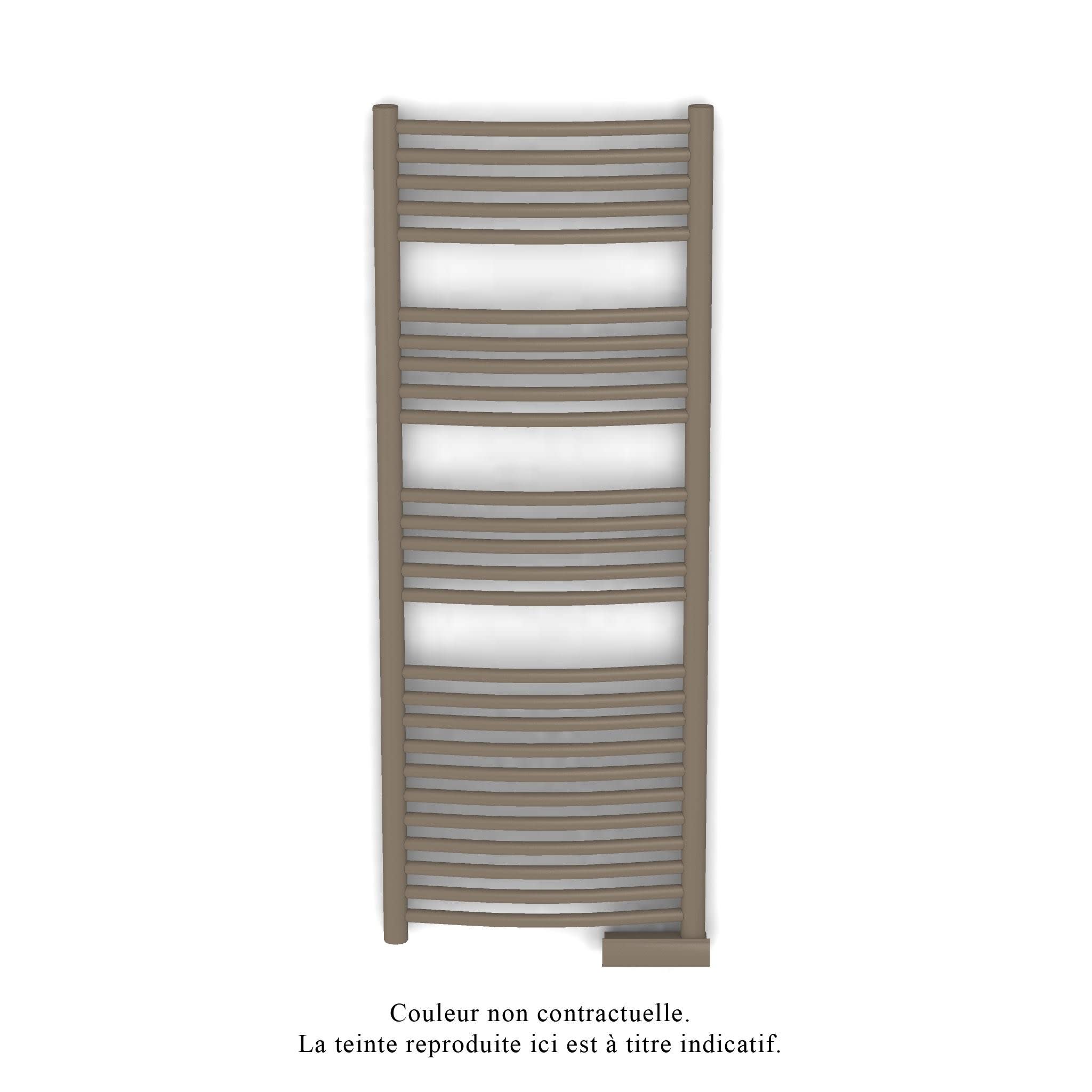 Acova - Kéva Spa EL cintré, régulation IHD, Beige Grey, 750W, H 1429 mm / L 500 mm