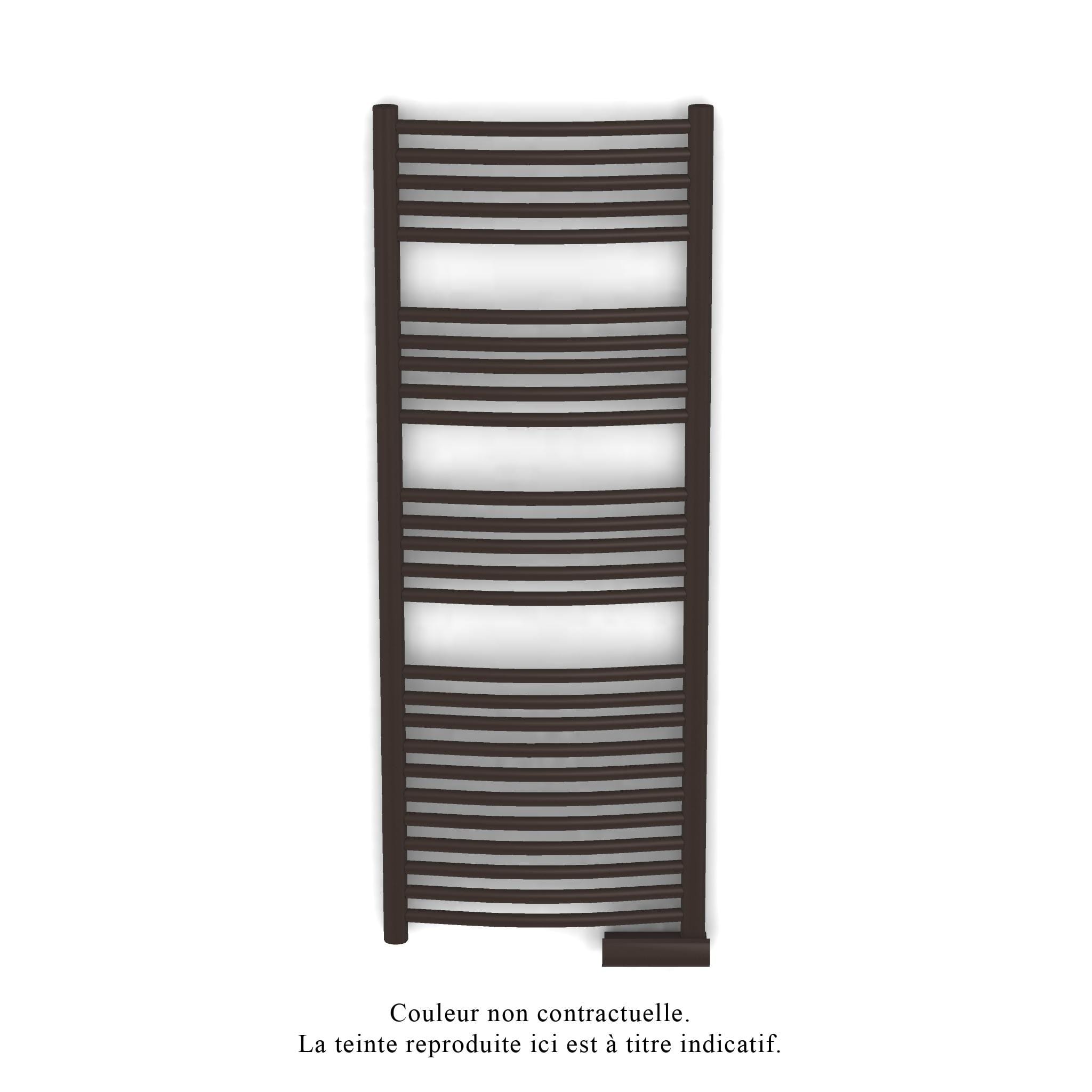 Acova - Kéva Spa EL cintré, régulation IHD, Dark Brown, 750W, H 1429 mm / L 500 mm