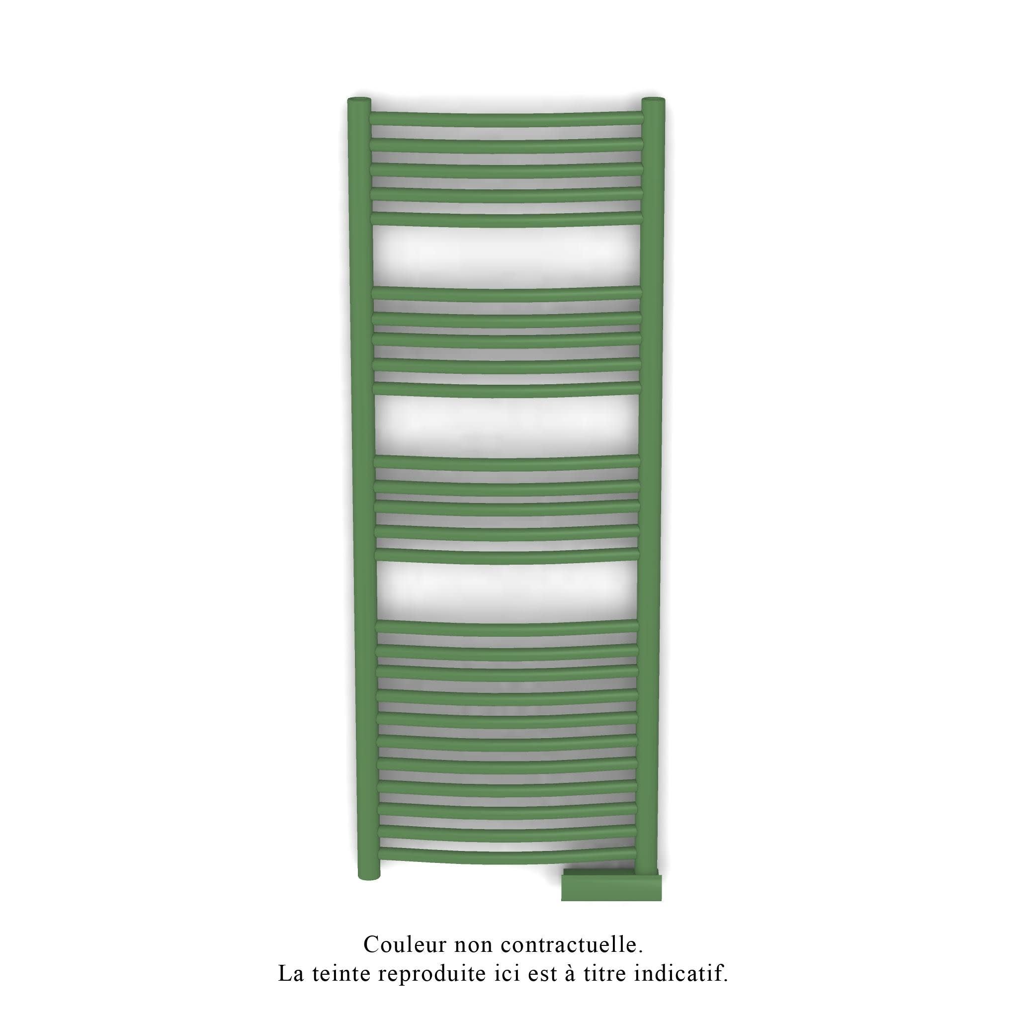 Acova - Kéva Spa EL cintré, régulation IHD, Reseda Green, 750W, H 1429 mm / L 500 mm
