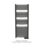 Acova - Kéva Spa EL cintré, régulation IHD, Umbra Grey, 750W, H 1429 mm / L 500 mm