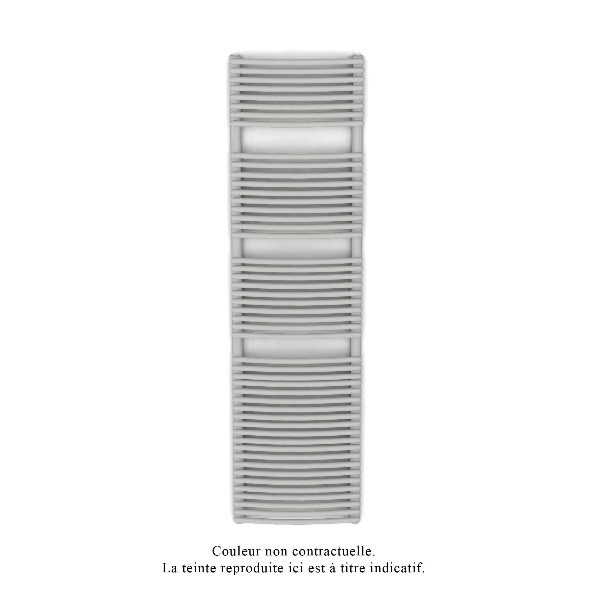 Acova - Kéva Spa EL cintré, régulation IHD, Light Grey, 1000W, H 1825 mm / L 500 mm