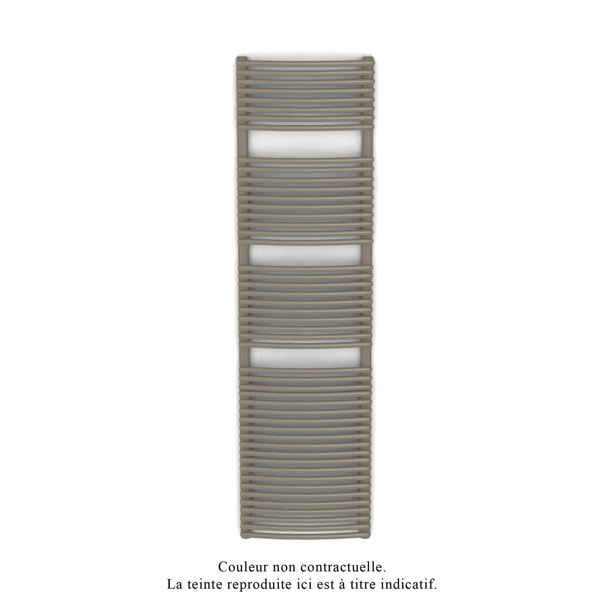 Acova - Kéva Spa EL cintré, régulation IHD, Concrete Grey, 1000W, H 1825 mm / L 500 mm