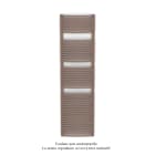 Acova - Kéva Spa EL cintré, régulation IHD, Terracotta Faded, 1000W, H1825 mm / L500 mm