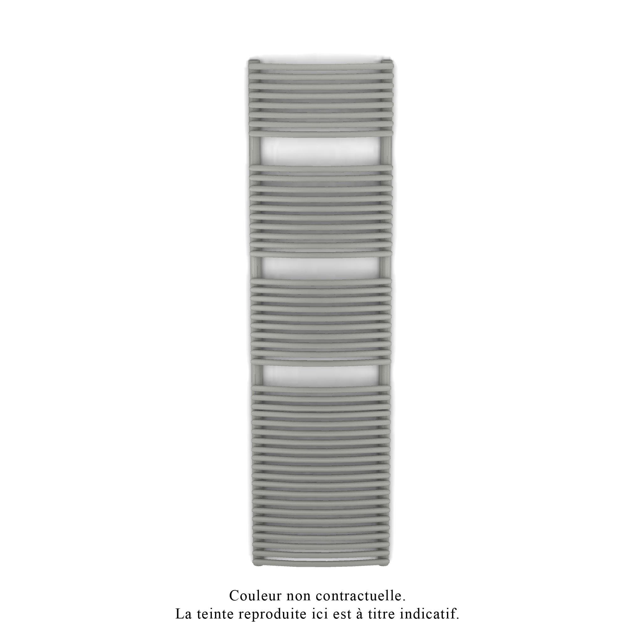 Acova - Kéva Spa EL cintré, régulation IHD, Inox Look, 1000W, H 1825 mm / L 500 mm