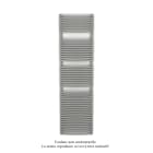 Acova - Kéva Spa EL cintré, régulation IHD, Inox Look, 1000W, H 1825 mm / L 500 mm