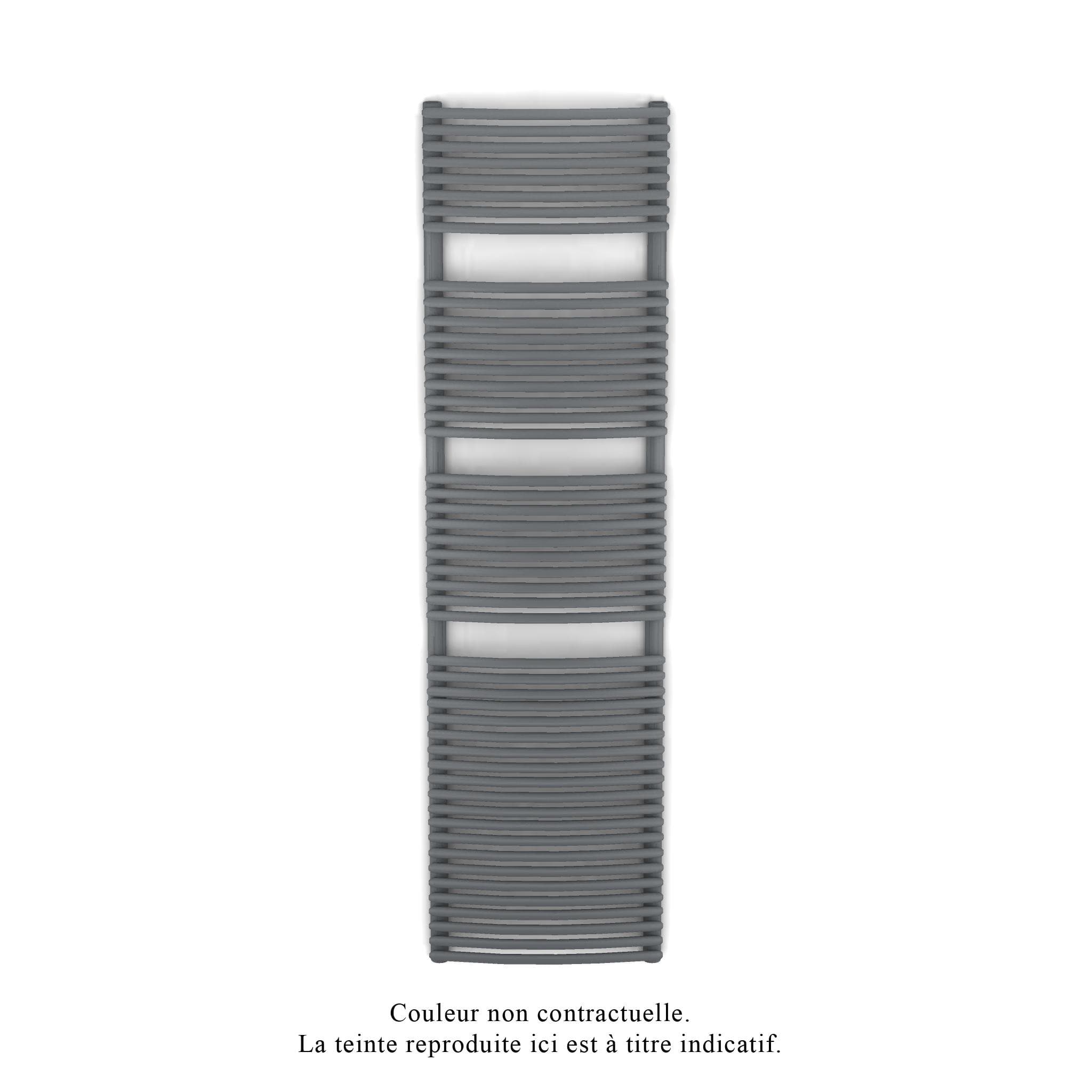Acova - Kéva Spa EL cintré, régulation IHD, Anthracite, 1000W, H 1825 mm / L 500 mm