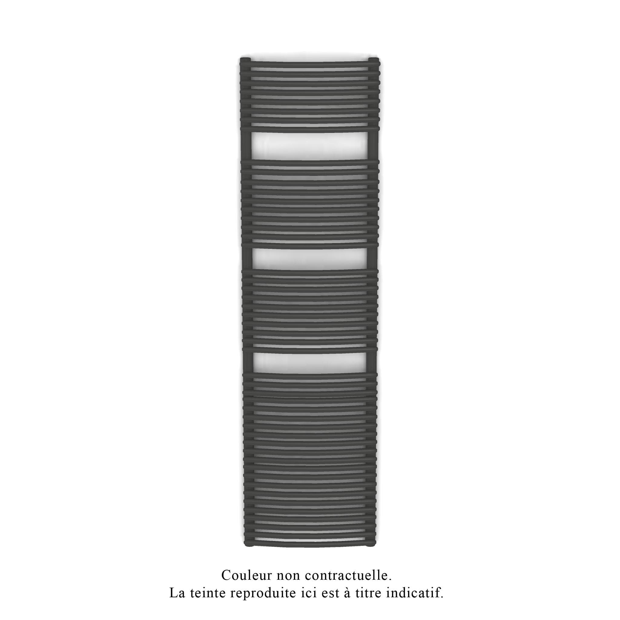Acova - Kéva Spa EL cintré, régulation IHD, Umbra Grey, 1000W, H 1825 mm / L 500 mm