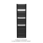 Acova - Kéva Spa EL cintré, régulation IHD, Jet Black, 1000W, H 1825 mm / L 500 mm