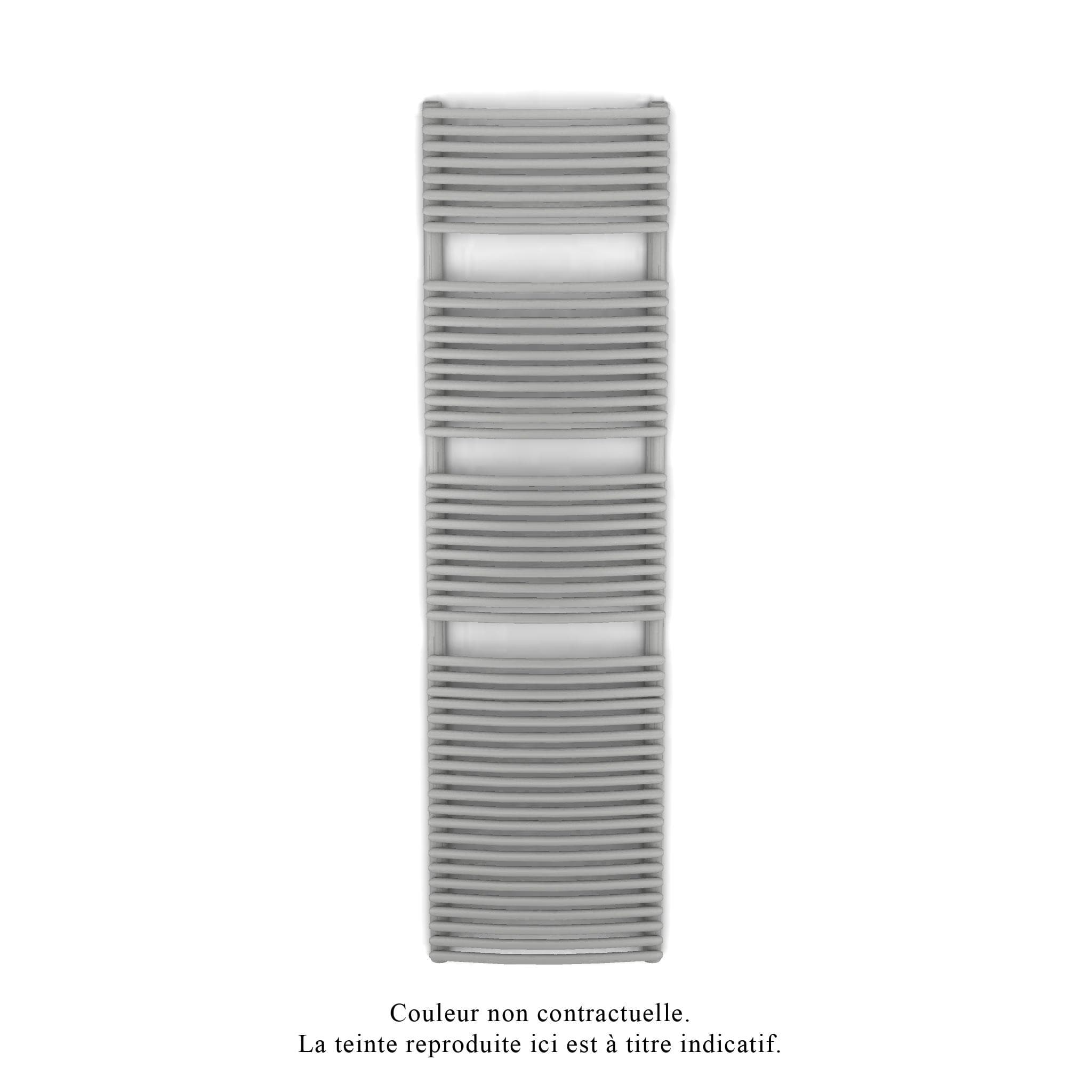 Acova - Kéva Spa EL cintré, régulation IHD,White Aluminium, 1000W, H 1825 mm / L 500 mm