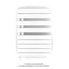 Acova - Fassane Spa Asym EL +Air, gauche, White Matt, 500W, H 870mm / L 550mm