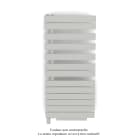 Acova - Fassane Spa Asym EL +Air, gauche, Light Grey, 750W, H 1248mm / L 550mm