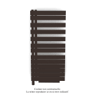 Acova - Fassane Spa Asym EL +Air, gauche, Dark Brown, 750W, H 1248mm / L 550mm