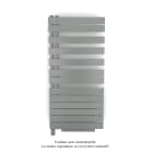 Acova - Fassane Spa Asym EL +Air, gauche, Titane, 750W, H 1248mm / L 550mm