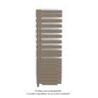 Acova - Fassane Spa Asym EL +Air, gauche, Beige Grey, 1000W, H 1741mm / L 550mm