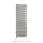 Acova - Fassane Spa Asym EL +Air, gauche, Inox Look, 1000W, H 1741mm / L 550mm