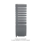 Acova - Fassane Spa Asym EL +Air, gauche, Anthracite, 1000W, H 1741mm / L 550mm