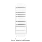 Acova - Fassane Spa Asym EL +Air, gauche, White Matt, 1000W, H 1741mm / L 550mm