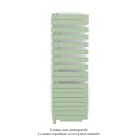 Acova - Fassane Spa Asym EL +Air, gauche, Pastel Green, 1000W, H 1741mm / L 550mm