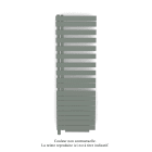 Acova - Fassane Spa Asym EL +Air, gauche, Blue Grey, 1000W, H 1741mm / L 550mm