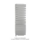 Acova - Fassane Spa Asym EL +Air, gauche, White Aluminium, 1000W,H 1741mm / L 550mm
