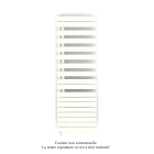 Acova - Fassane Spa Asym EL +Air, gauche, Pure White, 1000W, H 1741mm / L 550mm
