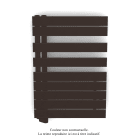 Acova - Fassane Spa Asym EL gauche régulation IHD,Dark Brown,500W,H860mm/L550mm