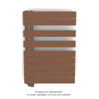 Acova - Fassane Spa Asym EL gauche régulation IHD,Terracotta,500W,H860mm/L550mm