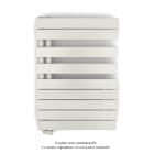 Acova - Fassane Spa Asym EL gauche régulation IHD,White Quartz,500W,H860mm/L550mm