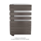 Acova - Fassane Spa Asym EL gauche régulation IHD,Brown Quartz,500W,H860mm/L550mm