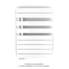 Acova - Fassane Spa Asym EL gauche régulation IHD,White Matt,500W,H860mm/L550mm