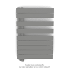 Acova - Fassane Spa Asym EL gauche régulation IHD,Telegrey 2,500W,H860mm/L550mm