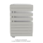 Acova - Fassane Spa Asym EL gauche régulation IHD,Telegrey 4,500W,H860mm/L550mm