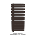 Acova - Fassane Spa Asym EL gauche régulation IHD,Dark Brown,7500W,H1238mm/L550mm