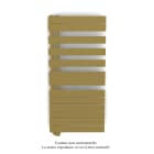 Acova - Fassane Spa Asym EL gauche régulation IHD,Beach Gold,7500W,H1238mm/L550mm