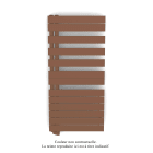 Acova - Fassane Spa Asym EL gauche régulation IHD,Terracotta,7500W,H1238mm/L550mm