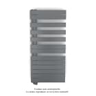 Acova - Fassane Spa Asym EL gauche régulation IHD,Anthracite,7500W,H1238mm/L550mm