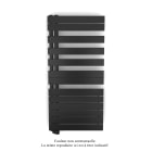 Acova - Fassane Spa Asym EL gauche régulation IHD,Black Quartz,7500W,H1238mm/L550mm