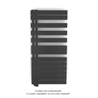 Acova - Fassane Spa Asym EL gauche régulation IHD,Anthracite Grey,7500W,H1238mm/L550mm
