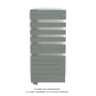 Acova - Fassane Spa Asym EL gauche régulation IHD,Blue Grey,7500W,H1238mm/L550mm