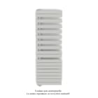 Acova - Fassane Spa Asym EL gauche régulation IHD,Light Grey,1000W,H1731mm/L550mm